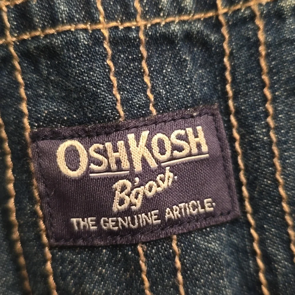 Osh Kosh B'gosh Baby Blue Jean Overalls 6 Months
